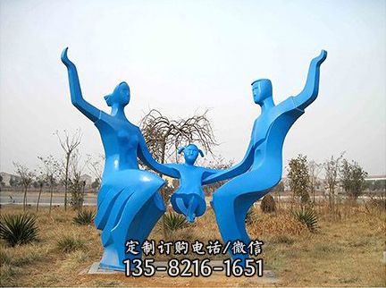 戶外廣場不銹鋼創意抽象景觀雕塑擺件（2）