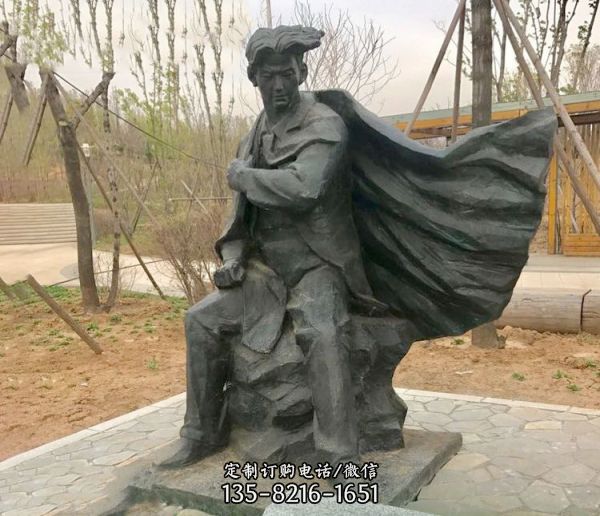  戶外廣場鑄銅古代歷史名人雕塑擺件（5）
