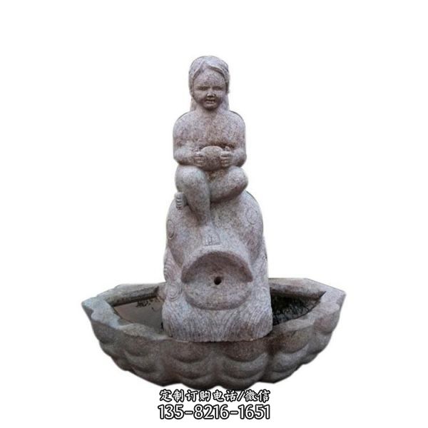 城市廣場大理石雕刻噴泉雕塑（1）