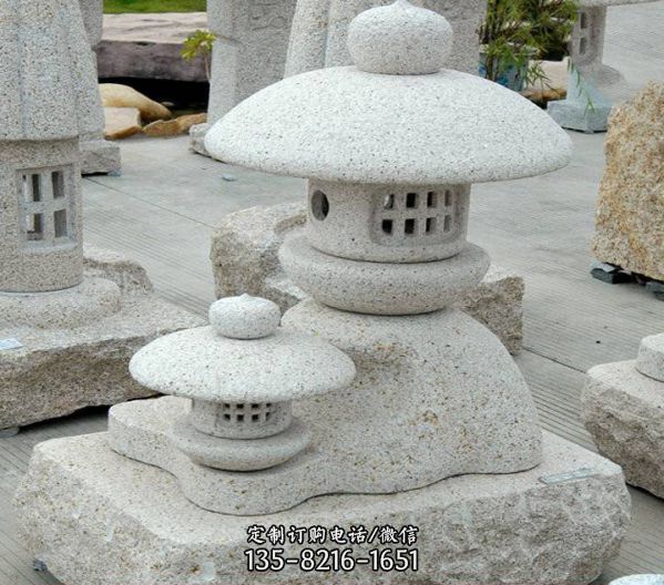 庭院大理石石雕古代石燈雕塑（3）