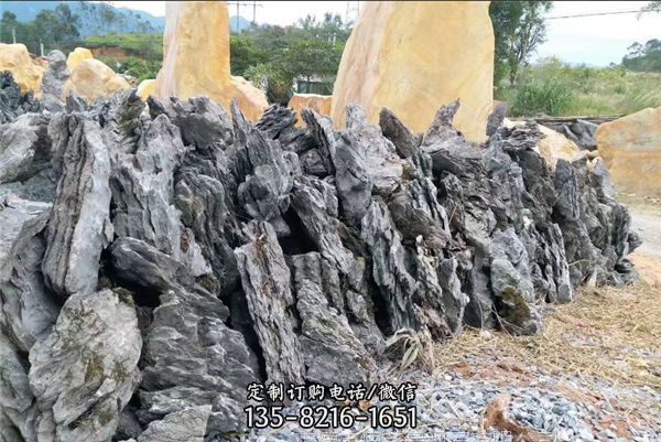 純天然庭院假山石 綠化公園環境太湖石雕塑（1）