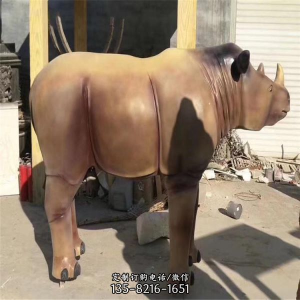 玻璃鋼動物雕塑園林藝術擺件（2）