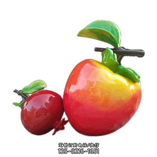 玻璃鋼卡雕塑造型農(nóng)場仿真水果雕塑（3）