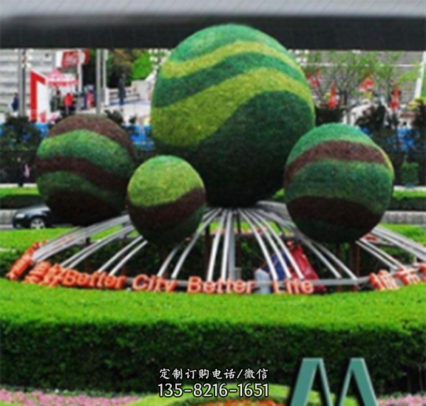 戶外綠雕定制動植物仿真雕塑  廠家定制（1）