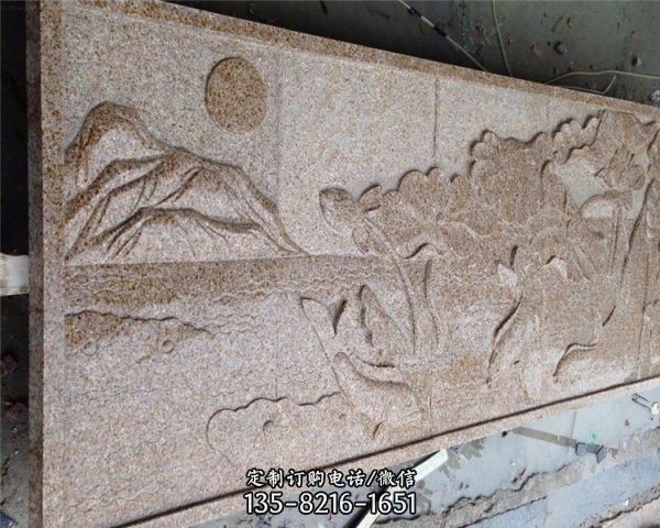 景區(qū)大型廣場(chǎng)景觀大理石浮雕壁畫欄桿雕塑（2）