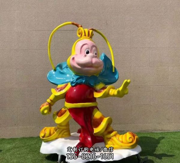 兒童游樂園玻璃鋼卡通十二生肖雕塑 （2）