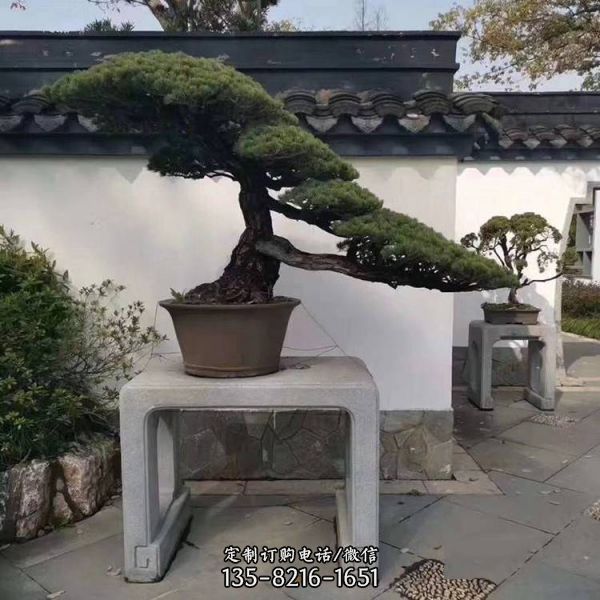 庭院中式青石仿古花架石雕擺件（3）