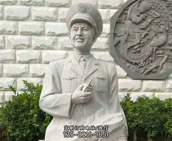 廣場學校擺放大理石雕刻歷史名人胸像雕塑（1）