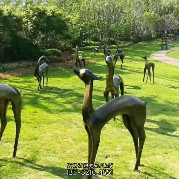 戶外園林玻璃鋼動物景觀裝飾雕塑擺件（2）