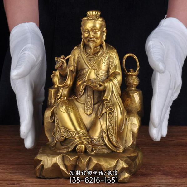 佛堂佛像正神人物鑄銅雕塑擺件（2）