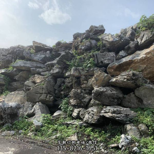 戶外景區(qū)創(chuàng)意景觀天然假山石雕塑（3）