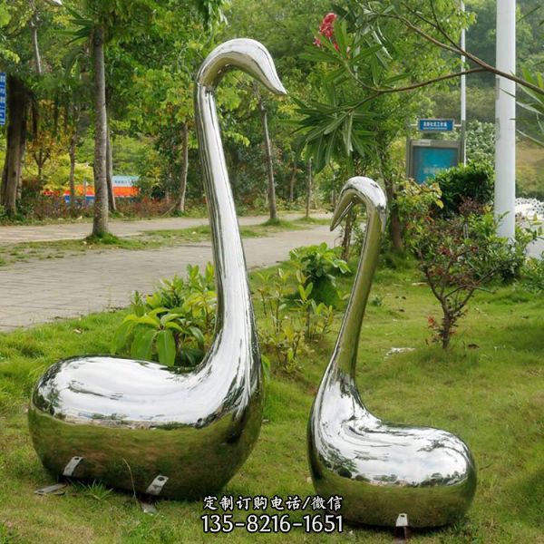 廣場不銹鋼抽象動物景觀裝飾大擺件（3）
