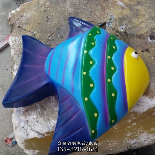 海洋公園玻璃鋼仿真動物魚雕塑定做 （1）