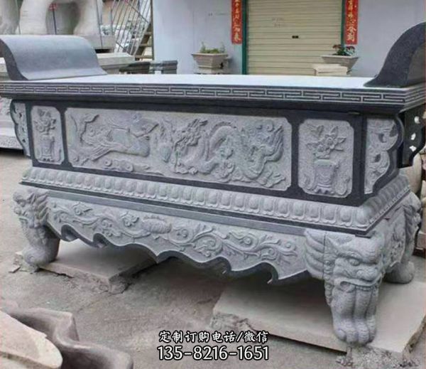 青石雕刻香爐雕塑寺廟道觀適用（4）