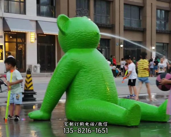 玻璃鋼動物商場戶外雕塑工藝品（4）