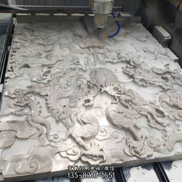 青石地雕砂巖石雕影壁墻庭院雕塑（1）