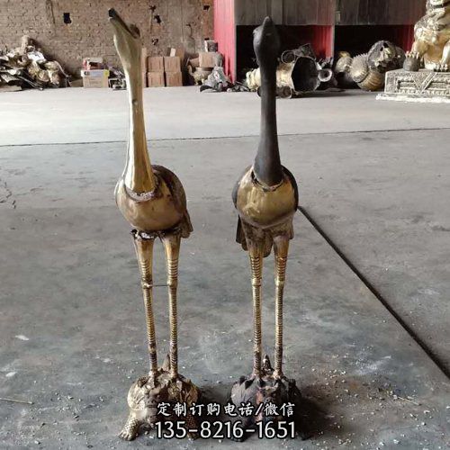 城市園林玻璃鋼噴漆動物雕塑擺件（1）