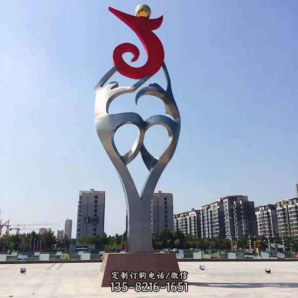 酒店 景觀不銹鋼造型雕塑（1）