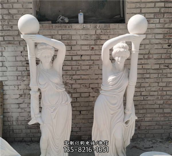 歐式人物大理石四季女神雕塑（1）
