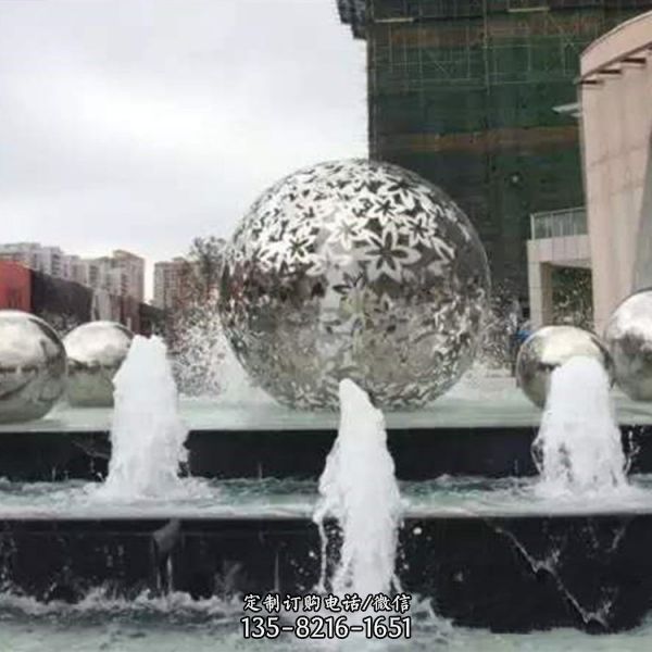 廣場戶外創意不銹鋼；鏤空鐵藝工藝品人物景觀照明雕塑（2）