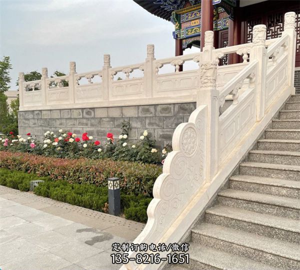 仿古戶外景區創意欄桿欄板雕塑（3）