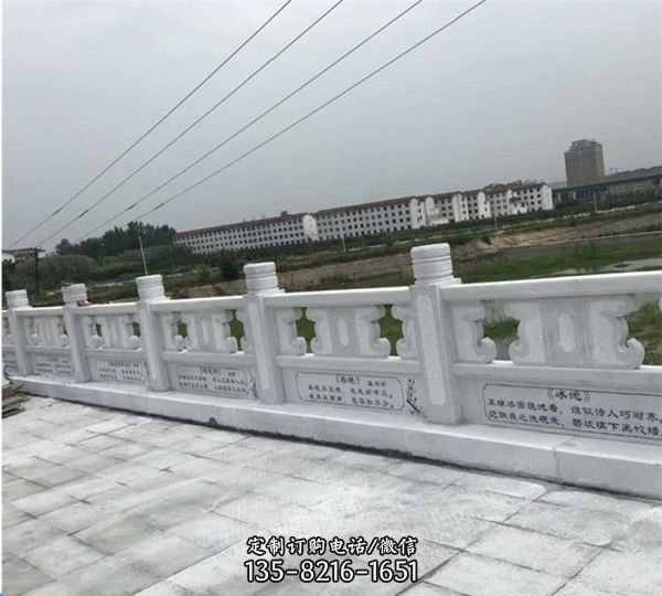仿古戶外景區創意欄桿欄板雕塑（4）