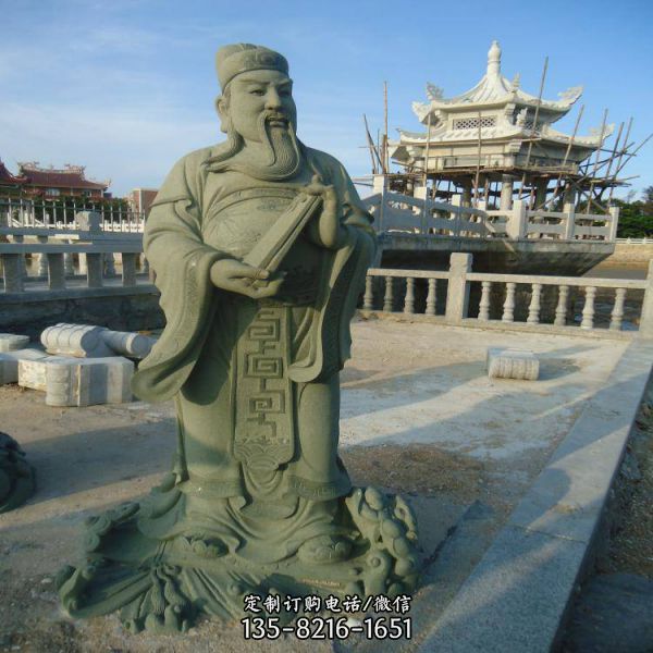 古代神話八仙過海人物雕塑（1）