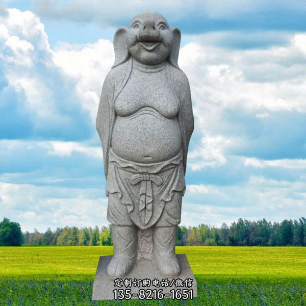 廣場石雕十二生肖景觀園林人身獸頭花崗巖裝飾擺件（6）