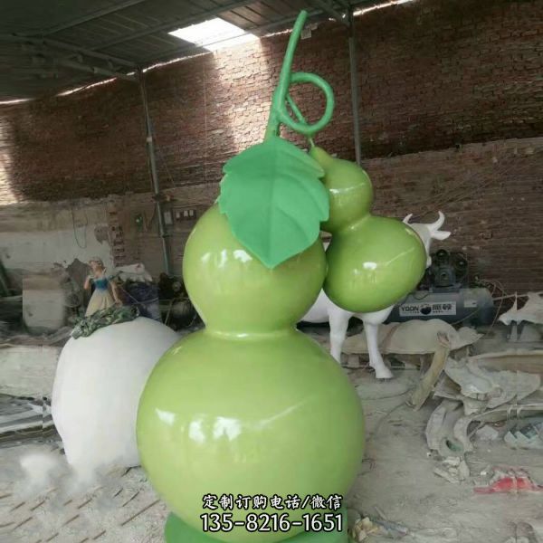 玻璃鋼仿真創意戶外大型葫蘆景觀