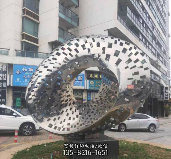 抽象不銹鋼藝術小品擺件（2）