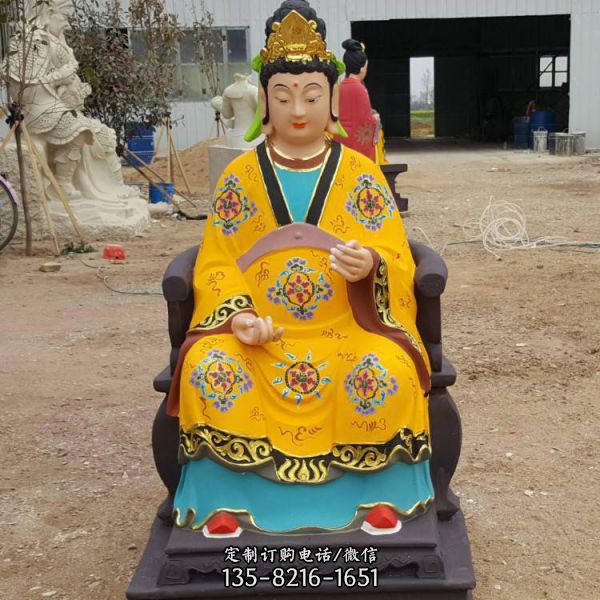 宗教寺廟玻璃鋼大型佛像景觀