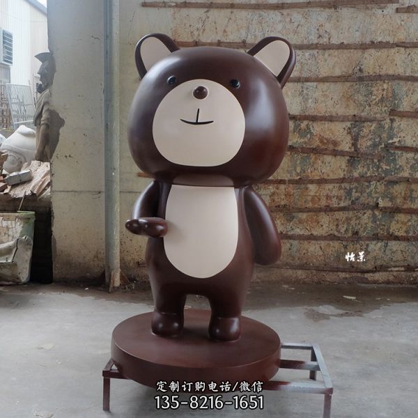 兒童樂園玻璃鋼卡通彩繪公仔擺件（5）