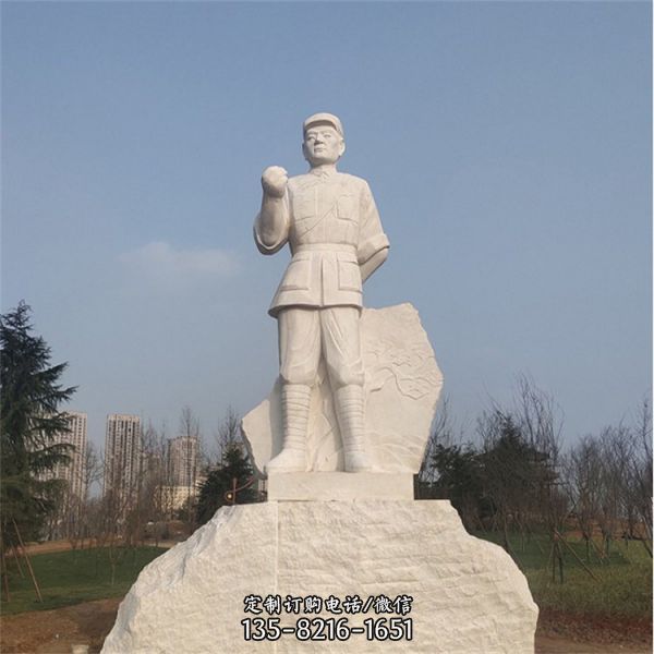 校園景區大型漢白玉人物景觀擺件雕塑（4）