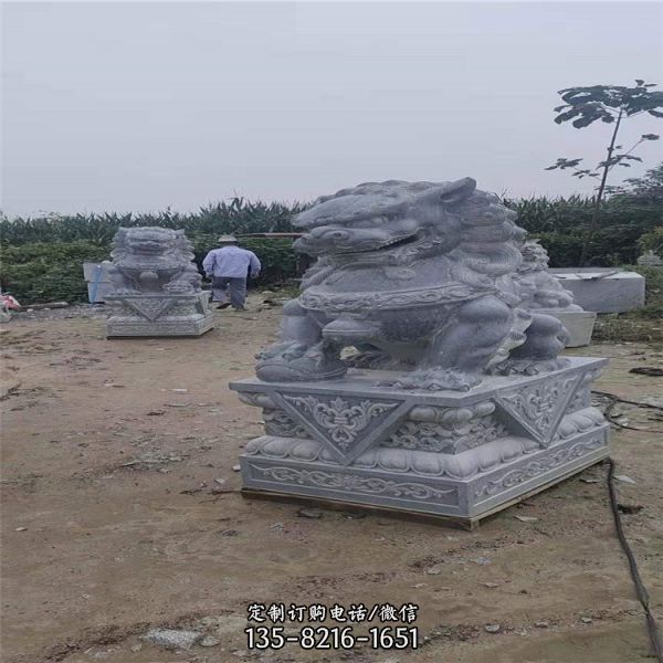 大理石石雕園林景觀大理石石雕擺件