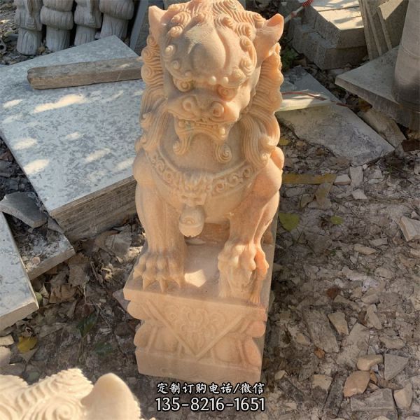  園林墓地擺放花崗巖石雕動物擺件 （6）