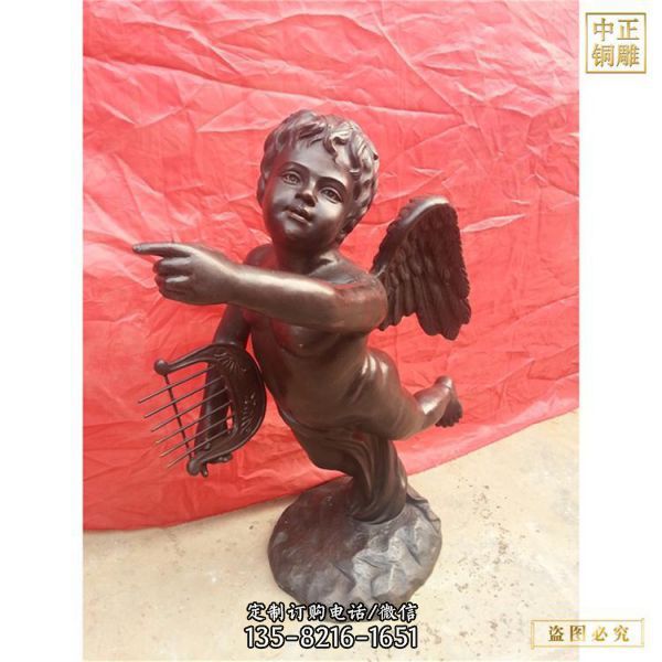 玻璃鋼銅雕戶外廣場(chǎng)西方人物雕塑（4）