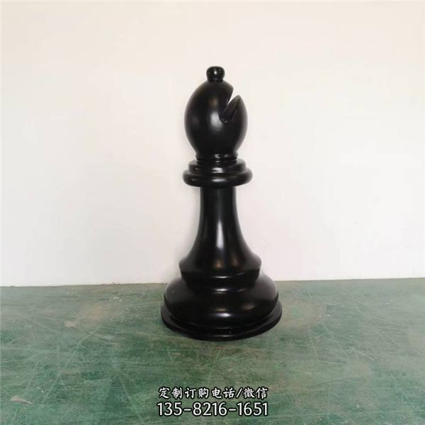景區公園擺放玻璃鋼象棋雕塑（5）