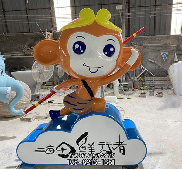 公園游樂場動漫卡通玩偶雕塑（1）