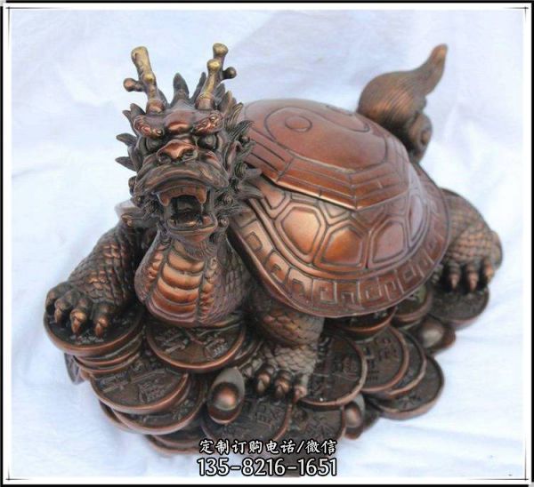 銅雕戶外寺廟龍龜?shù)袼? title=