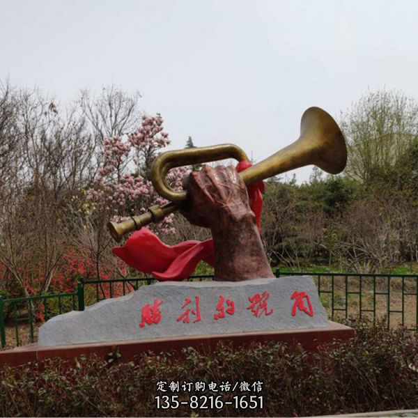 園林景觀擺放鑄銅人物半身像（2）
