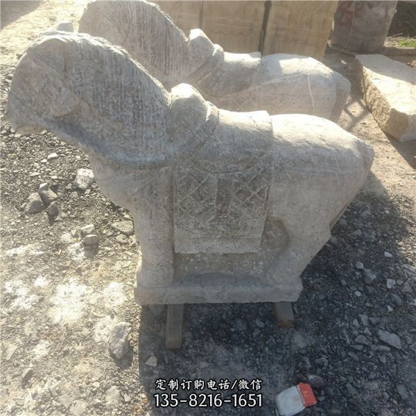 庭院園林別墅花崗巖老舊石材花缽抱鼓石（6）