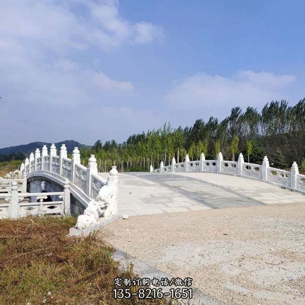 河道景區別墅裝飾漢白玉防護欄桿（3）