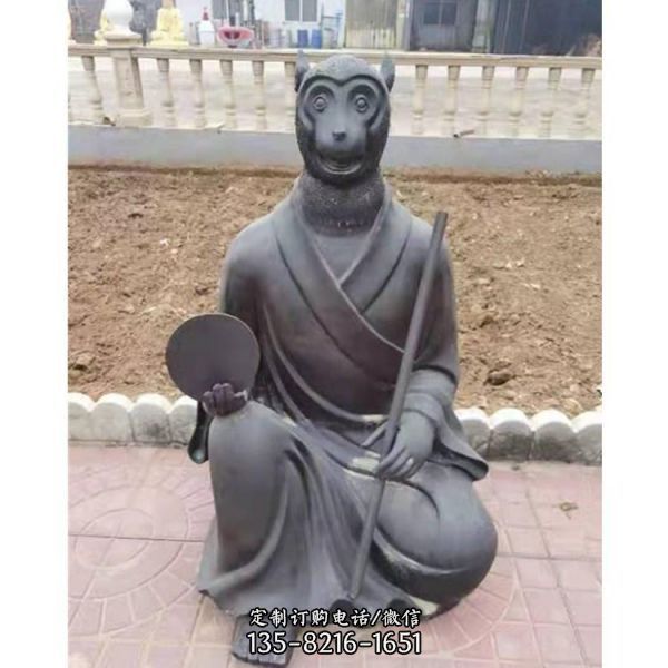 景區擺放大型十二生肖神像銅雕（3）