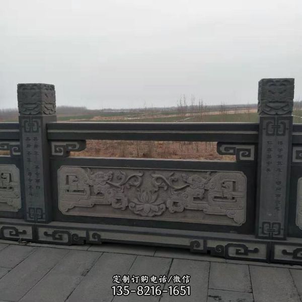 學(xué)校大理石升旗臺(tái)護(hù)欄圍欄（7）