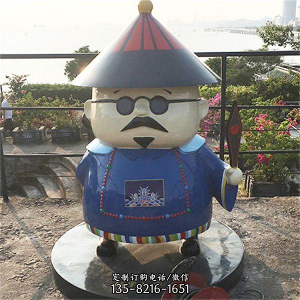 小型玻璃鋼卡通雕塑定做公園雕塑（4）