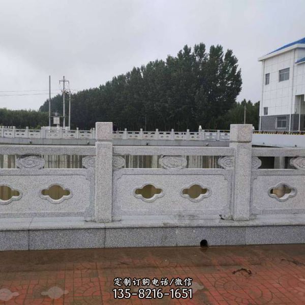 園林橋梁河道裝飾花崗巖雕刻防護欄桿（2）
