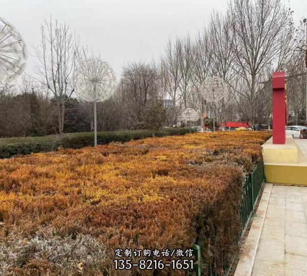 公園擺放不銹鋼黨建工藝品雕塑（6）