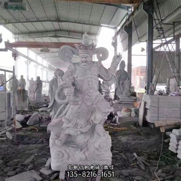 寺廟供奉大型佛像大理石雕塑擺件（4）