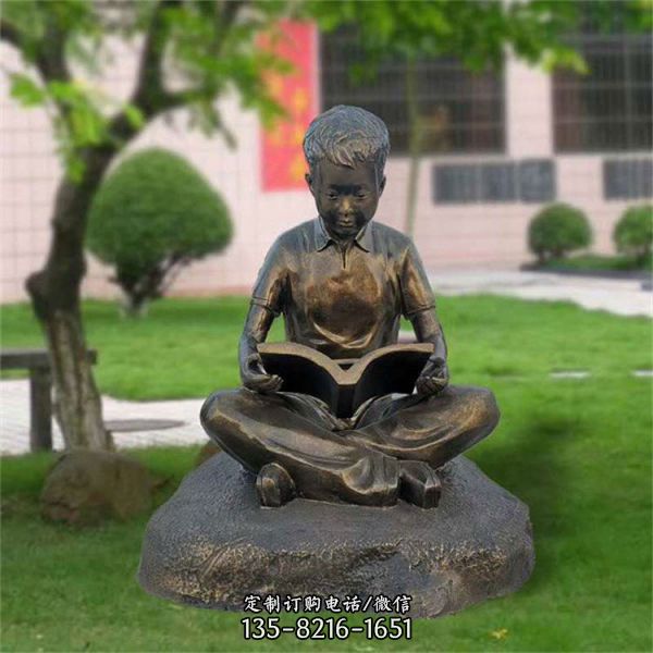 銅雕公園廣場景觀人物雕塑 （2）