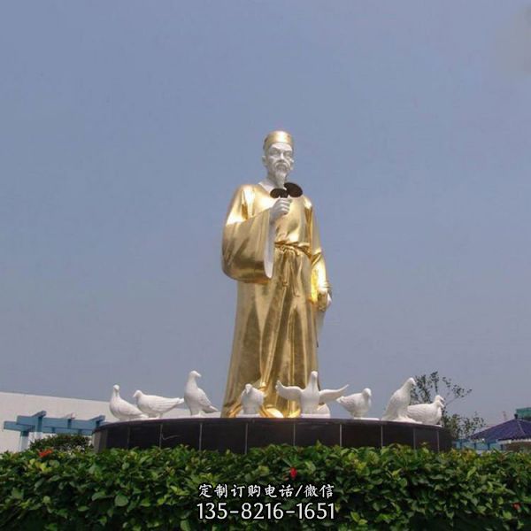 戶外園林景觀玻璃鋼農(nóng)耕生活人物雕塑擺件 （4）